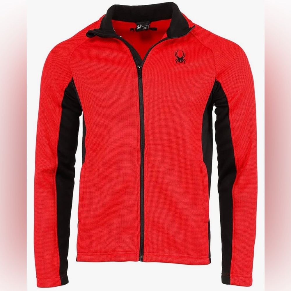 Spyder Constant Full Zip Sweater Racing Red